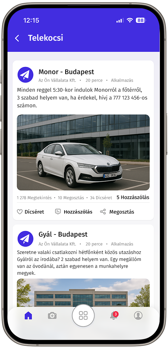 Hasznos modulok a munkatársak számára